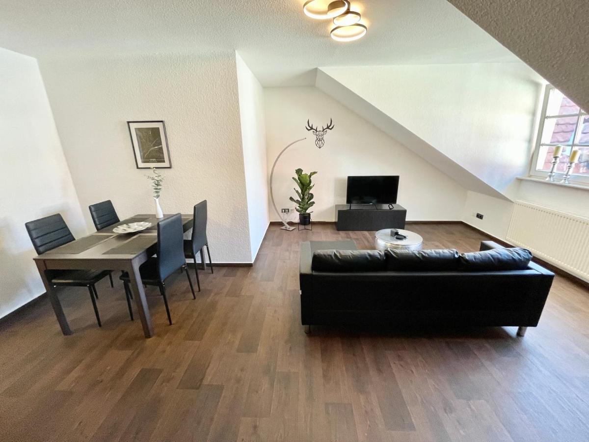 Ferienwohnung Augenblick - Stylisches Apartment In Der Besten Altstadtlage Von Erfurt Eksteriør bilde