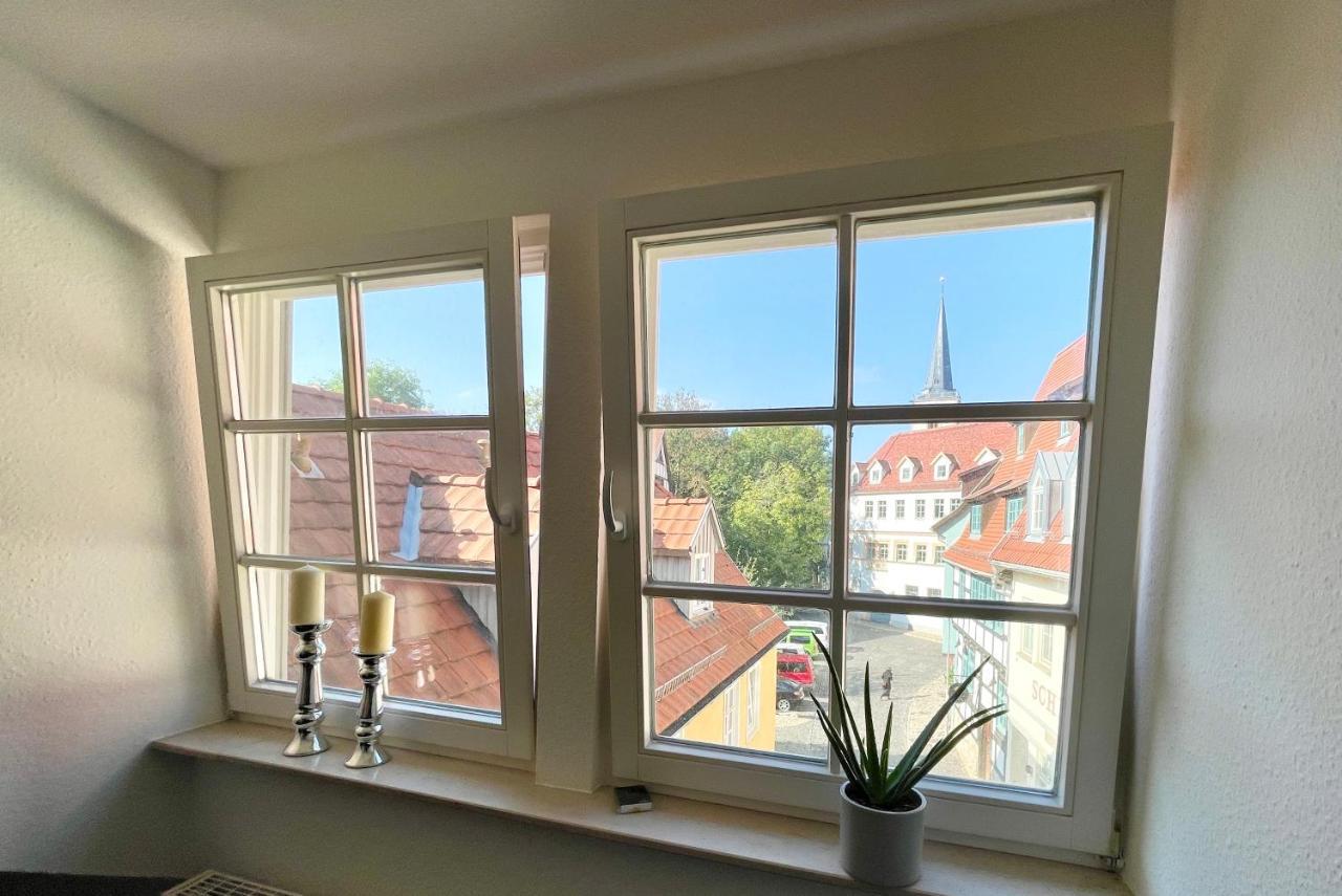 Ferienwohnung Augenblick - Stylisches Apartment In Der Besten Altstadtlage Von Erfurt Eksteriør bilde