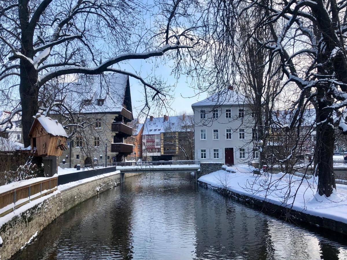 Ferienwohnung Augenblick - Stylisches Apartment In Der Besten Altstadtlage Von Erfurt Eksteriør bilde