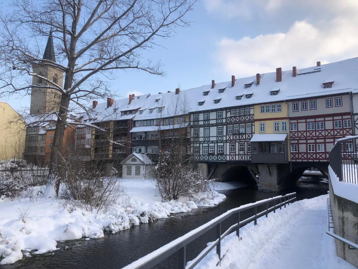 Ferienwohnung Augenblick - Stylisches Apartment In Der Besten Altstadtlage Von Erfurt Eksteriør bilde