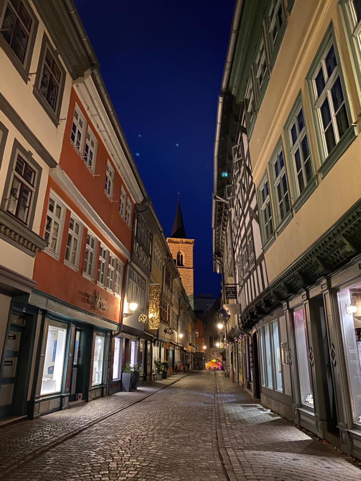 Ferienwohnung Augenblick - Stylisches Apartment In Der Besten Altstadtlage Von Erfurt Eksteriør bilde