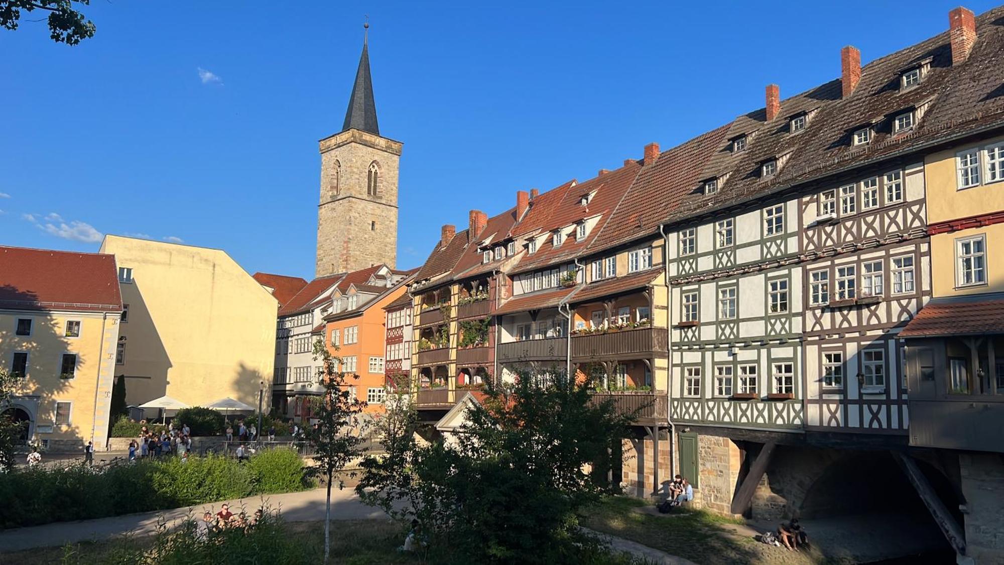 Ferienwohnung Augenblick - Stylisches Apartment In Der Besten Altstadtlage Von Erfurt Eksteriør bilde
